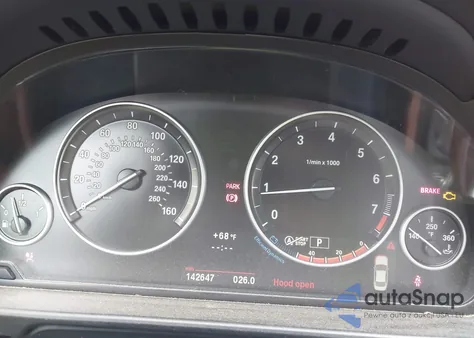 2013 BMW 528I из США, поврежденный, VIN WBAXG5C54DD229338